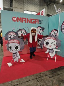 Cosplay a medida con personaje personalizado en Manga Barcelona realizado por Ramón Paco Studio